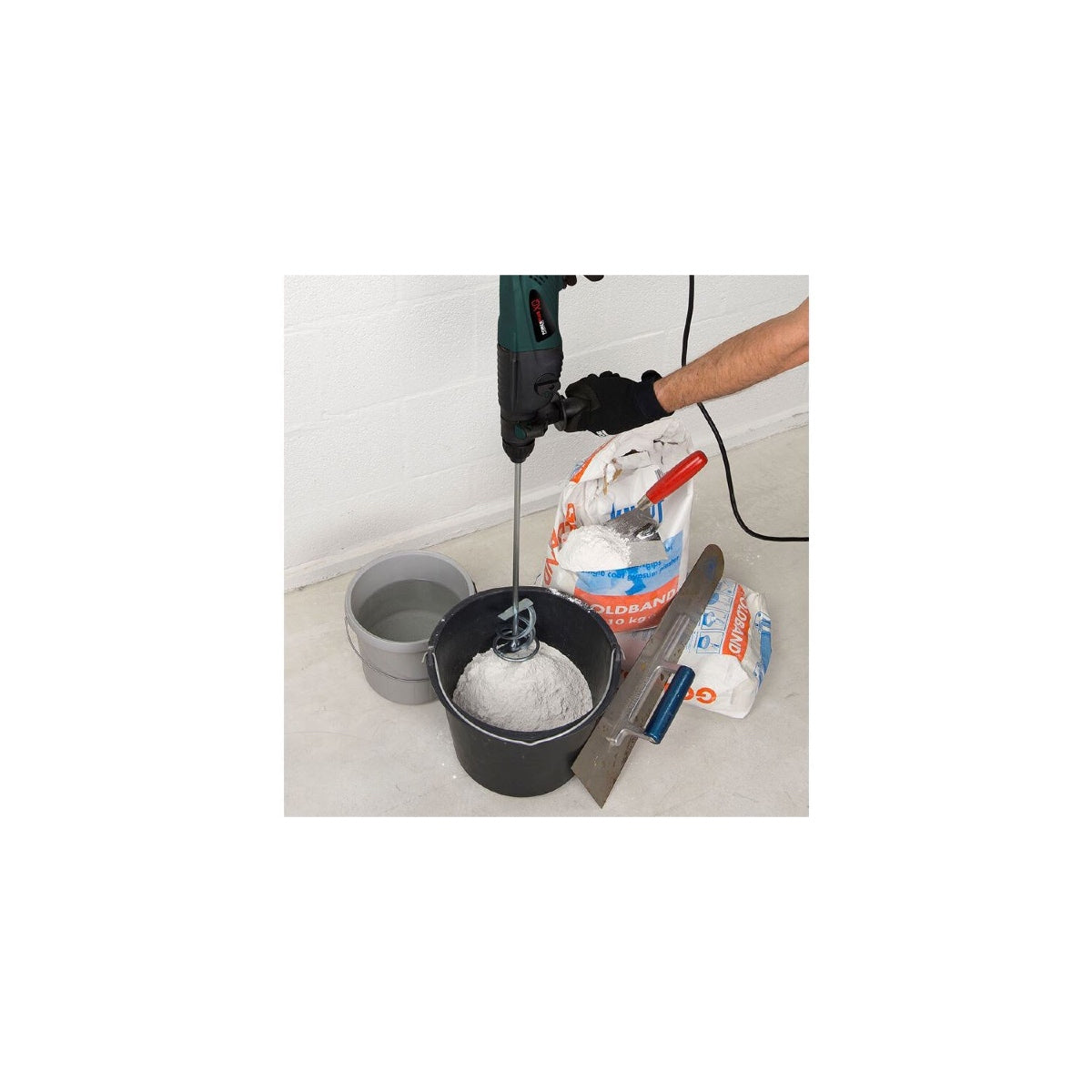 MISCELATORE 80X400 MM ATTACCO SDS PLUS 3