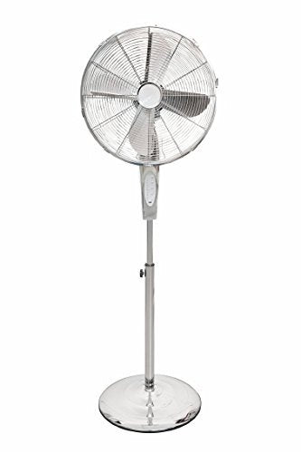 VENTILATORE A PIANTANA CROMATO 140 CM 3