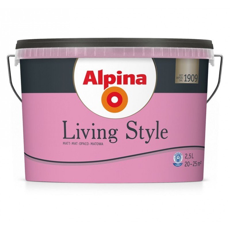 PITTURA LIVING STYLE COLORE HAPPY PINK 2,5 LITRI