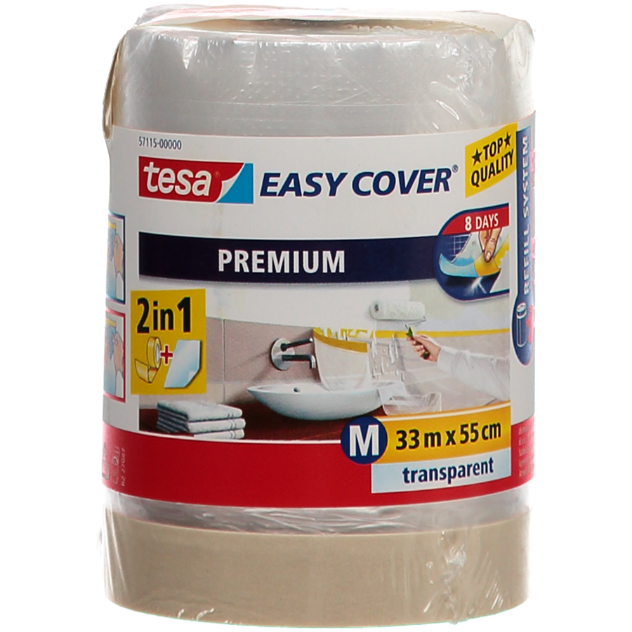 TELO PROTETTIVO EASY COVER TRASPARENTE 33 METRI X 55 CM