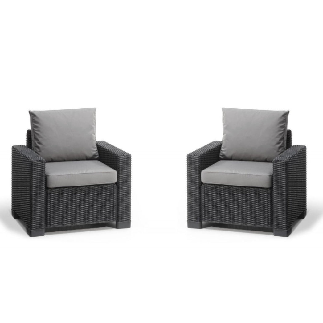 Set California 2 poltrone Keter