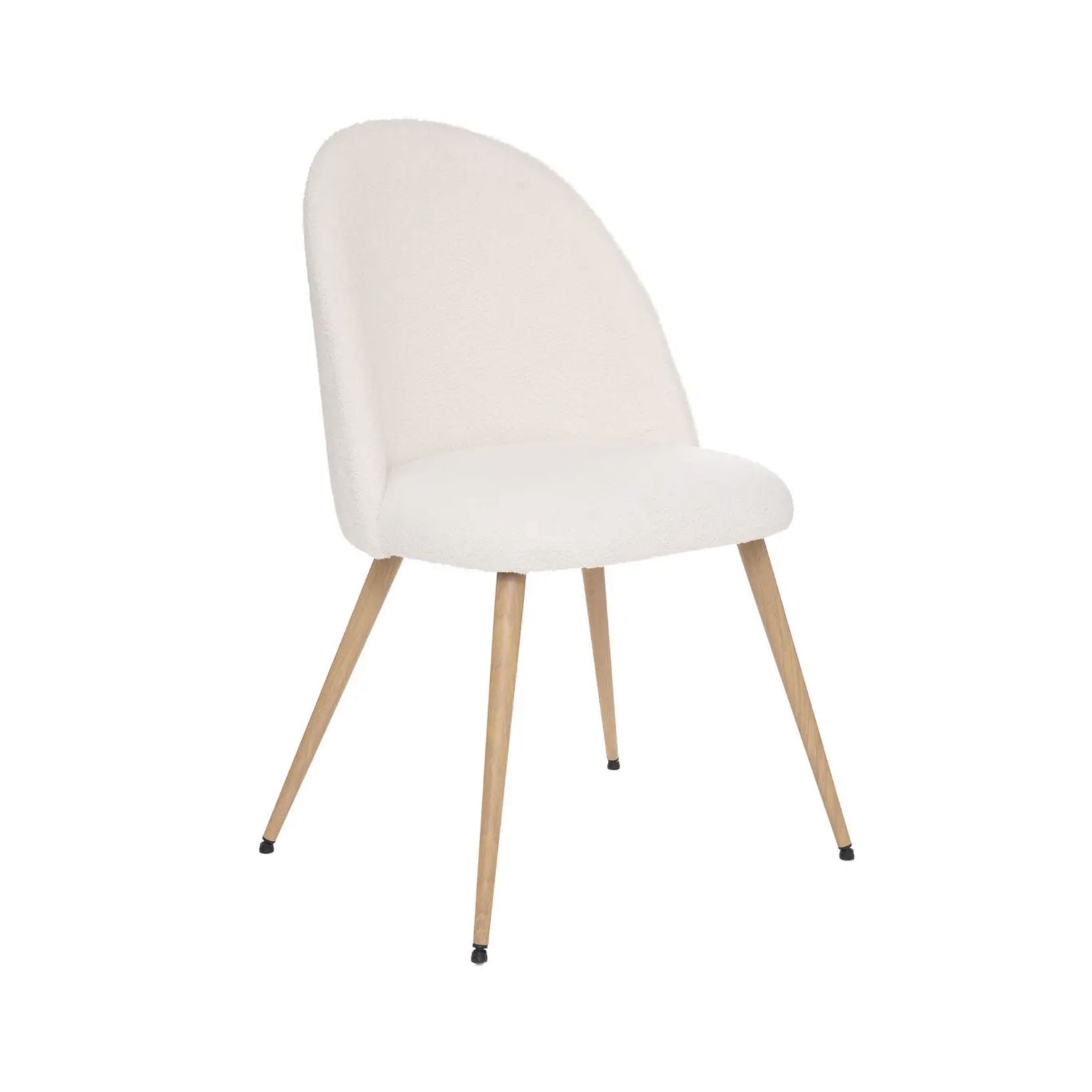 Sedia "Slano" con Gambe Effetto Faggio ‚Äì Altezza Seduta 47 cm