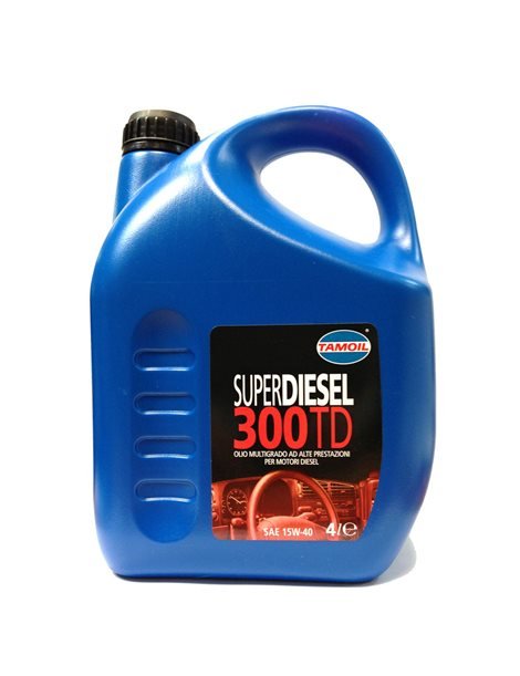 OLIO MOTORE TAMOIL SUPER DIESEL 300TD 4 LT