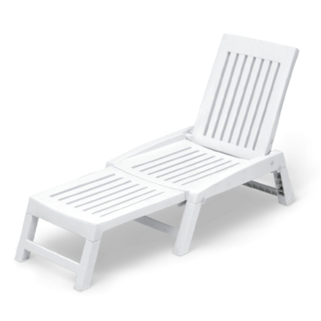 Lettino Orfeo bianco