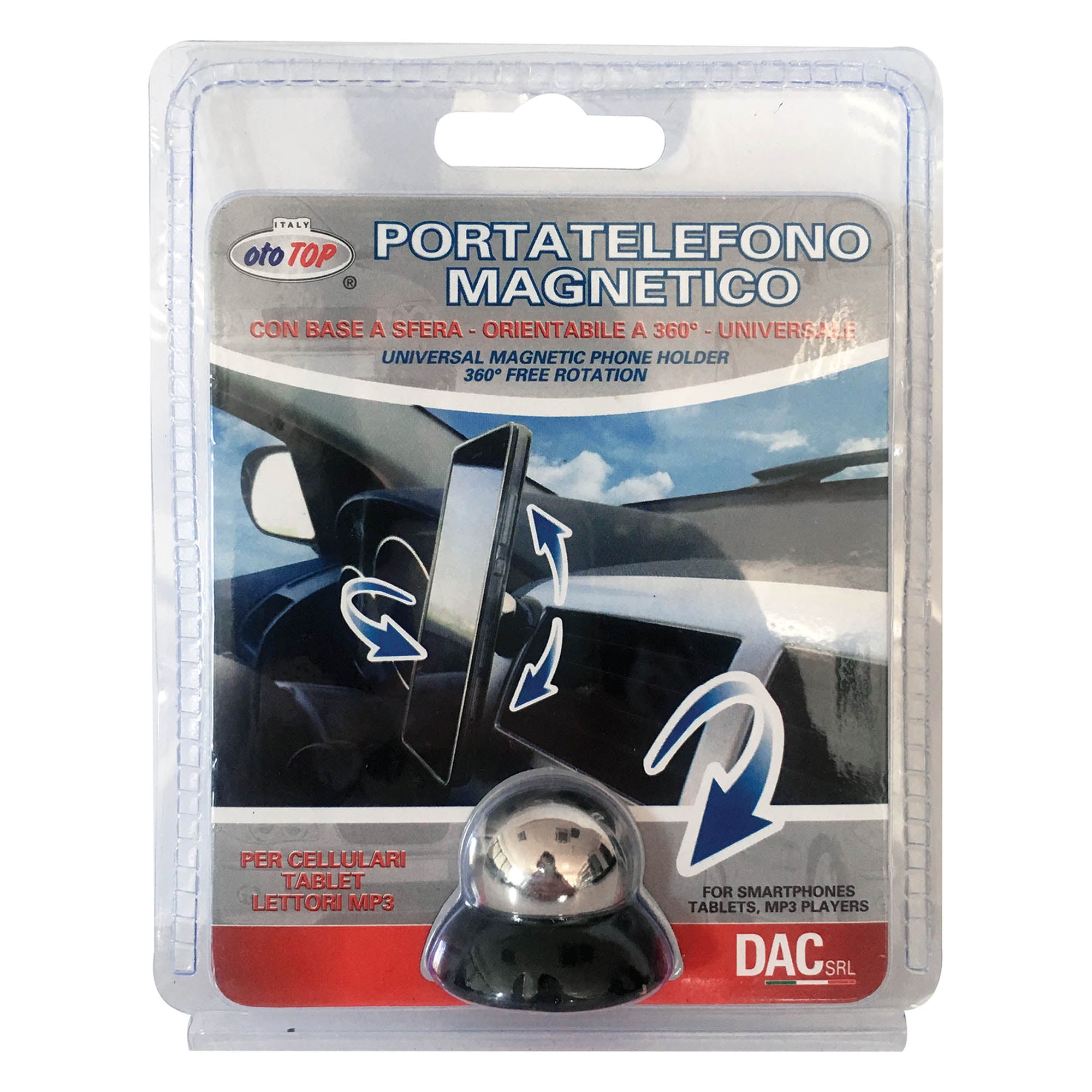 Supporto per smartphone magnetico