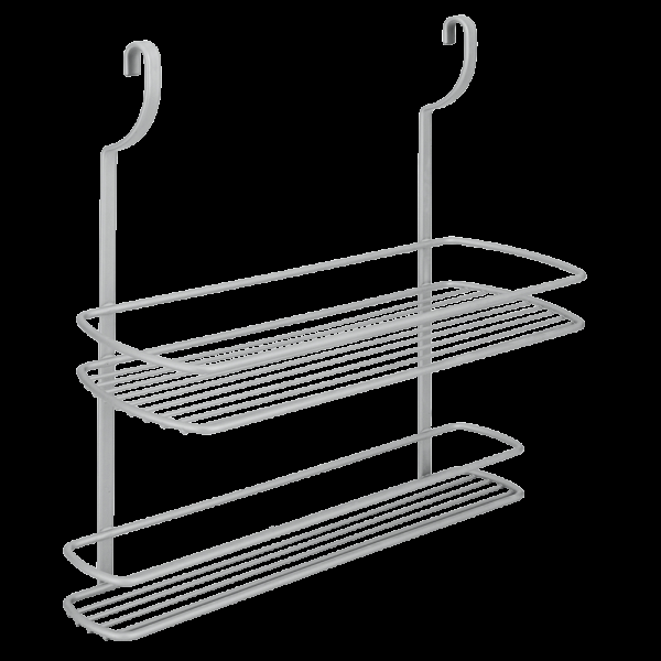 MENSOLA 2 PIANI CM.35X13X38 POLYTHERM FROST CITY LIN