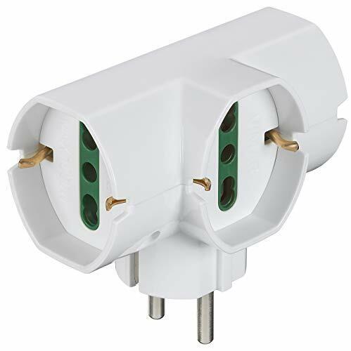 Adattatore verticale S31+3 universale bianco