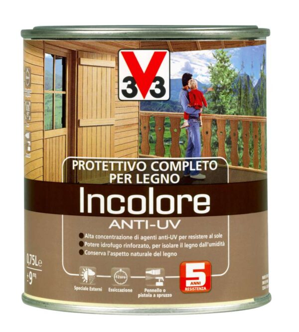 V33 Impregnante Anti-UV solvente incolore