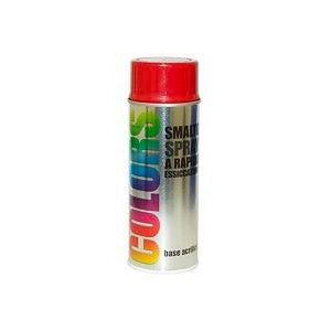Vernice acrilica decorativa rosso rubino 400 ml RAL3003
