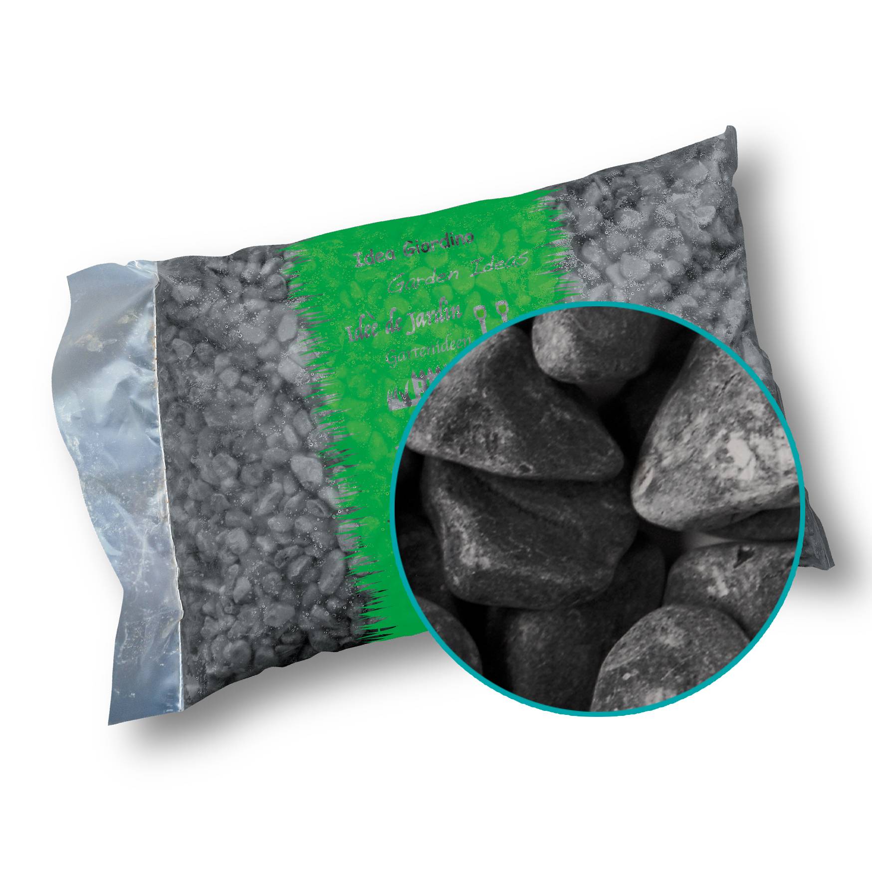 Ciottolo nero 40/60 20KG