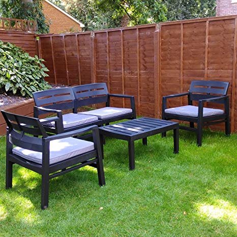 SET IN RESINA EFFETTO DOGHE IN LEGNO MODELLO JAVA - FRASCHETTI 531770