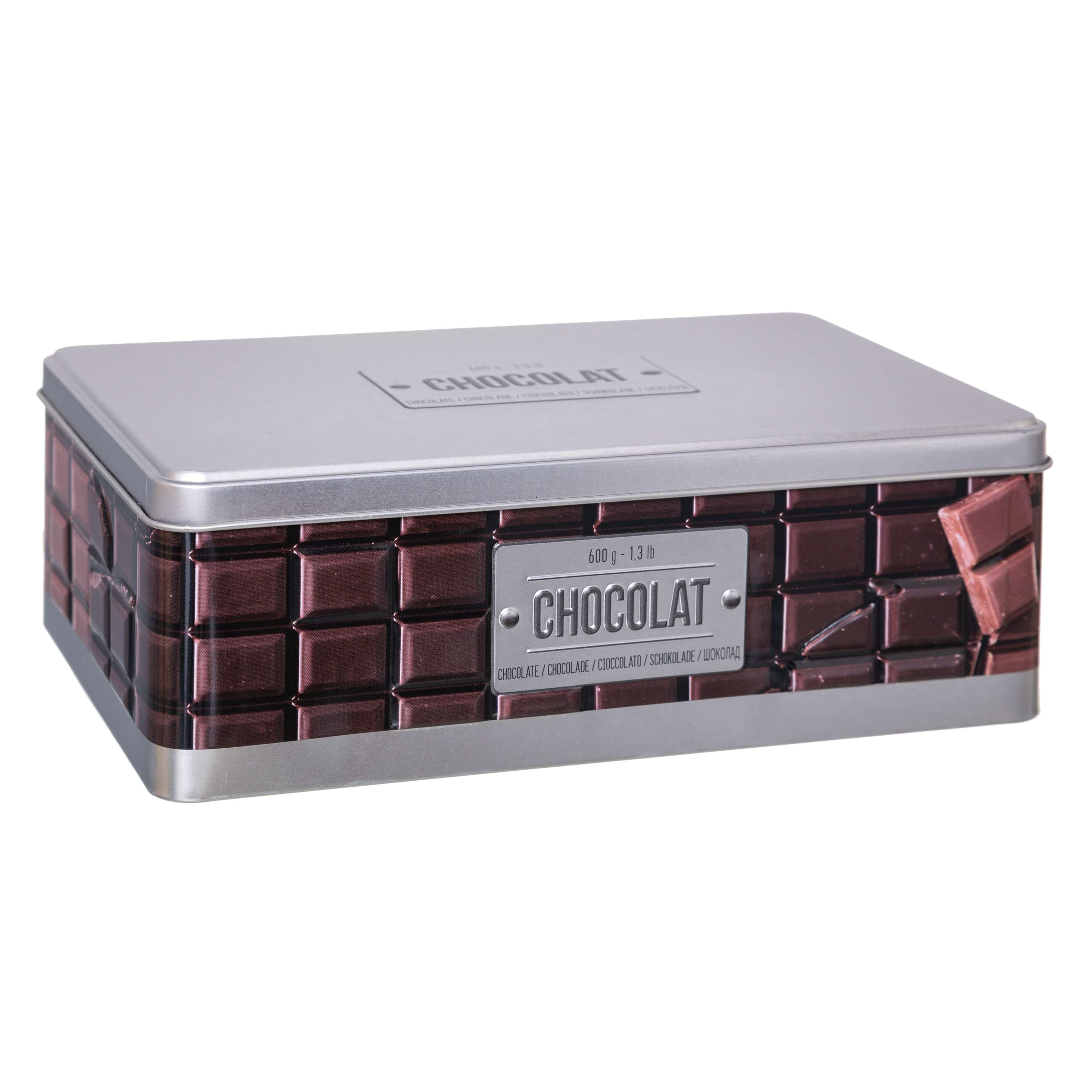 Contenitore per cioccolato rettangolare