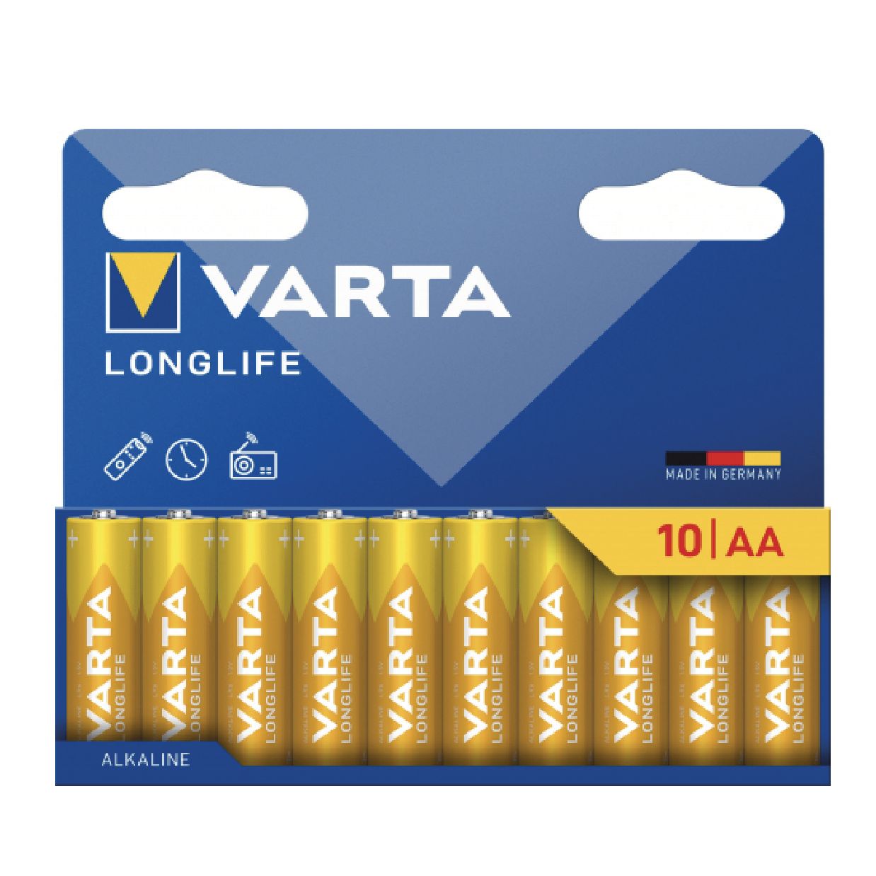 Batterie Varta AA stilo Longlife x10