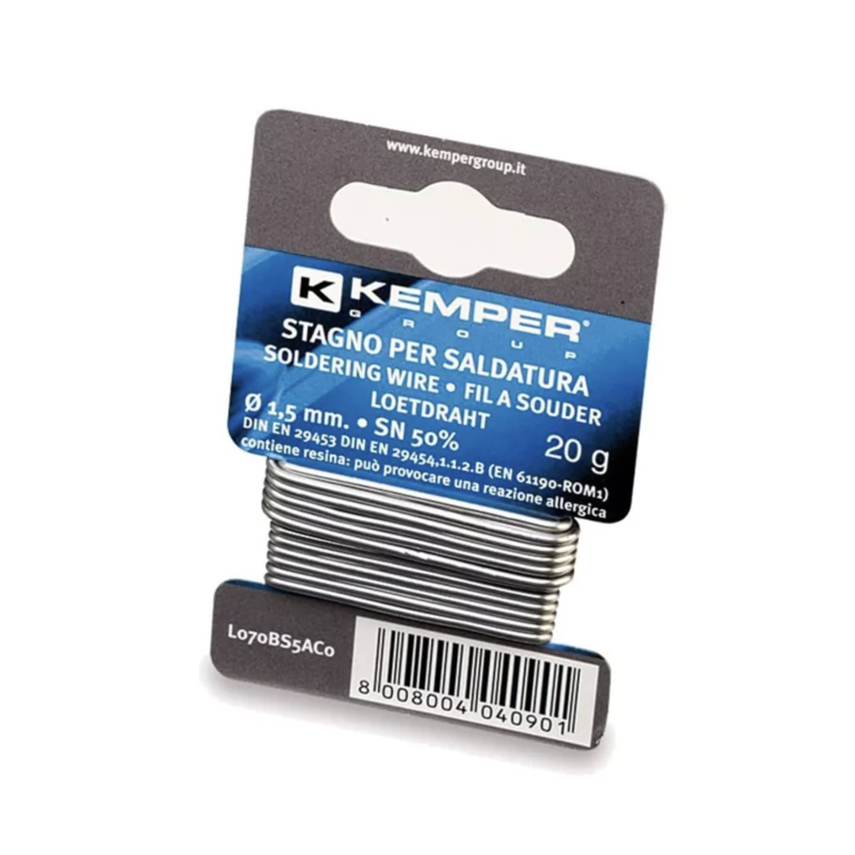 Filo di stagno per saldare 20g