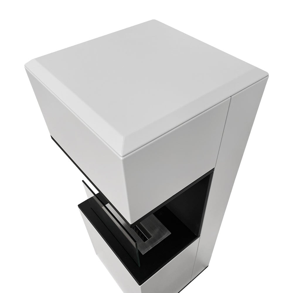 Camino a bioetanolo da terra Oslo in acciao bianco 5