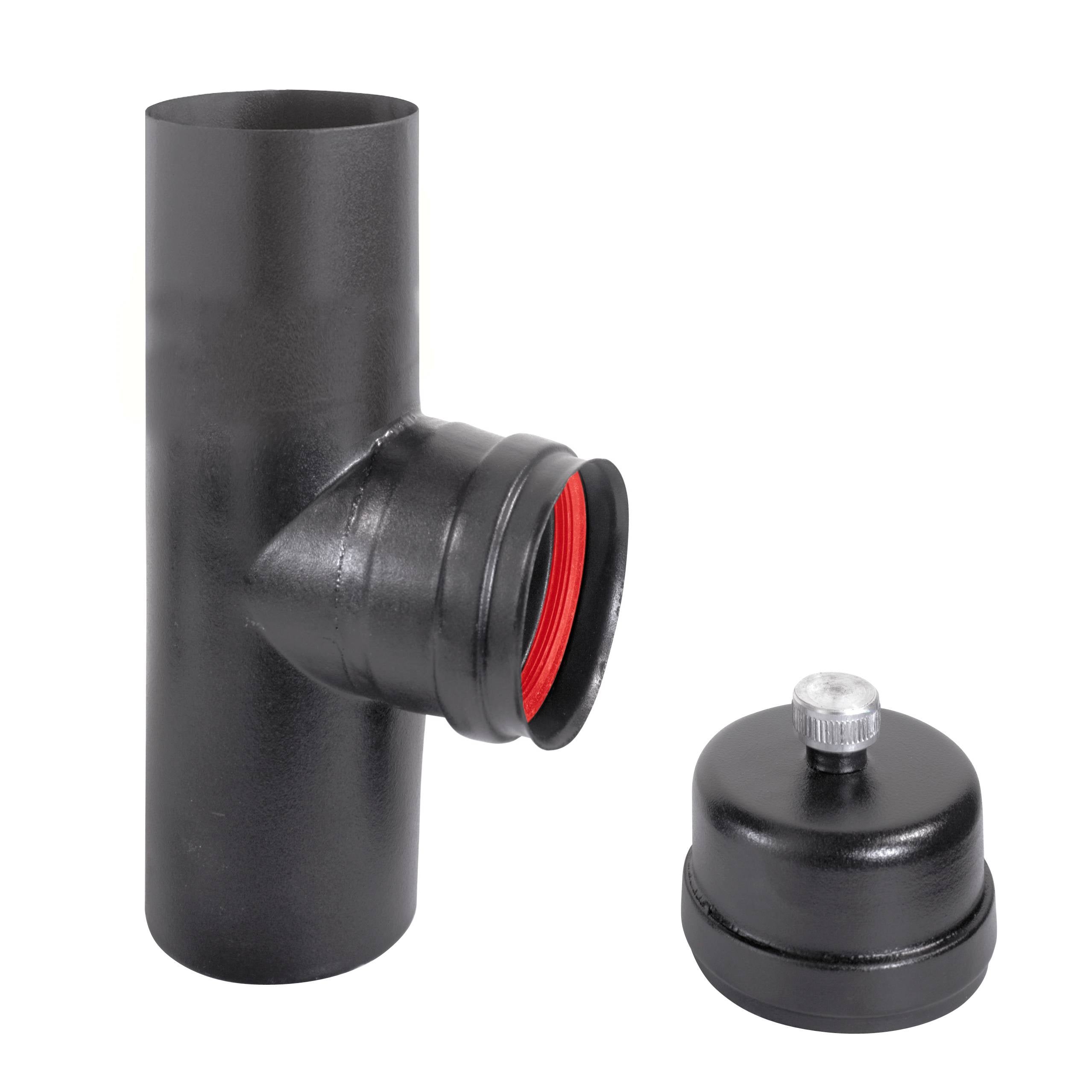 Raccordo a T femmina/femmina tubo per stufe Ala