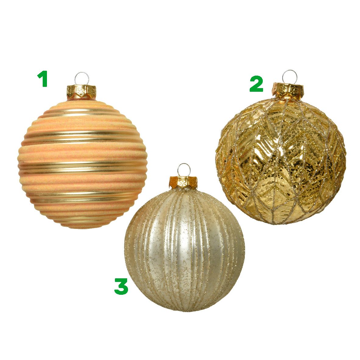 Palla di vetro anticata 3