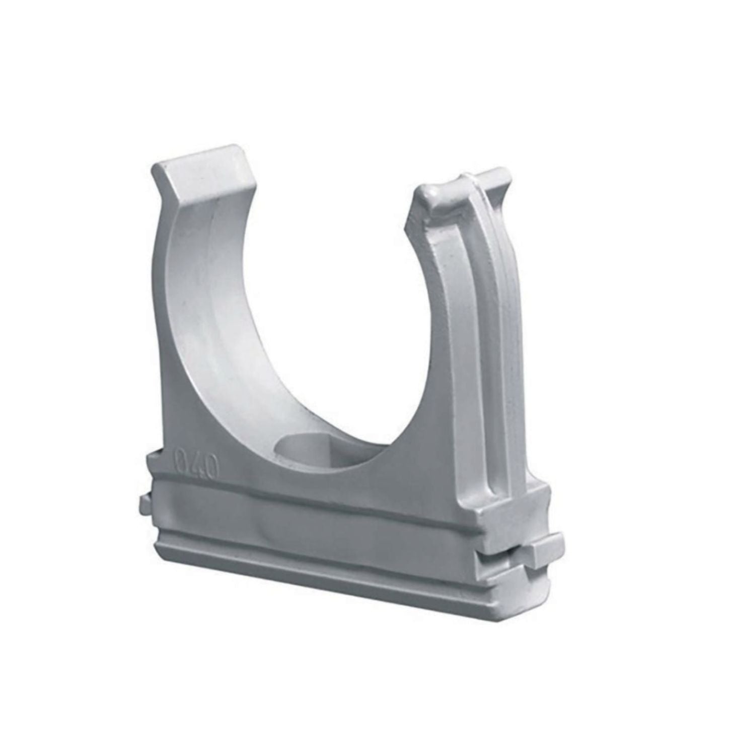 Elettrocanali Clip fissa tubo a scatto in PVC