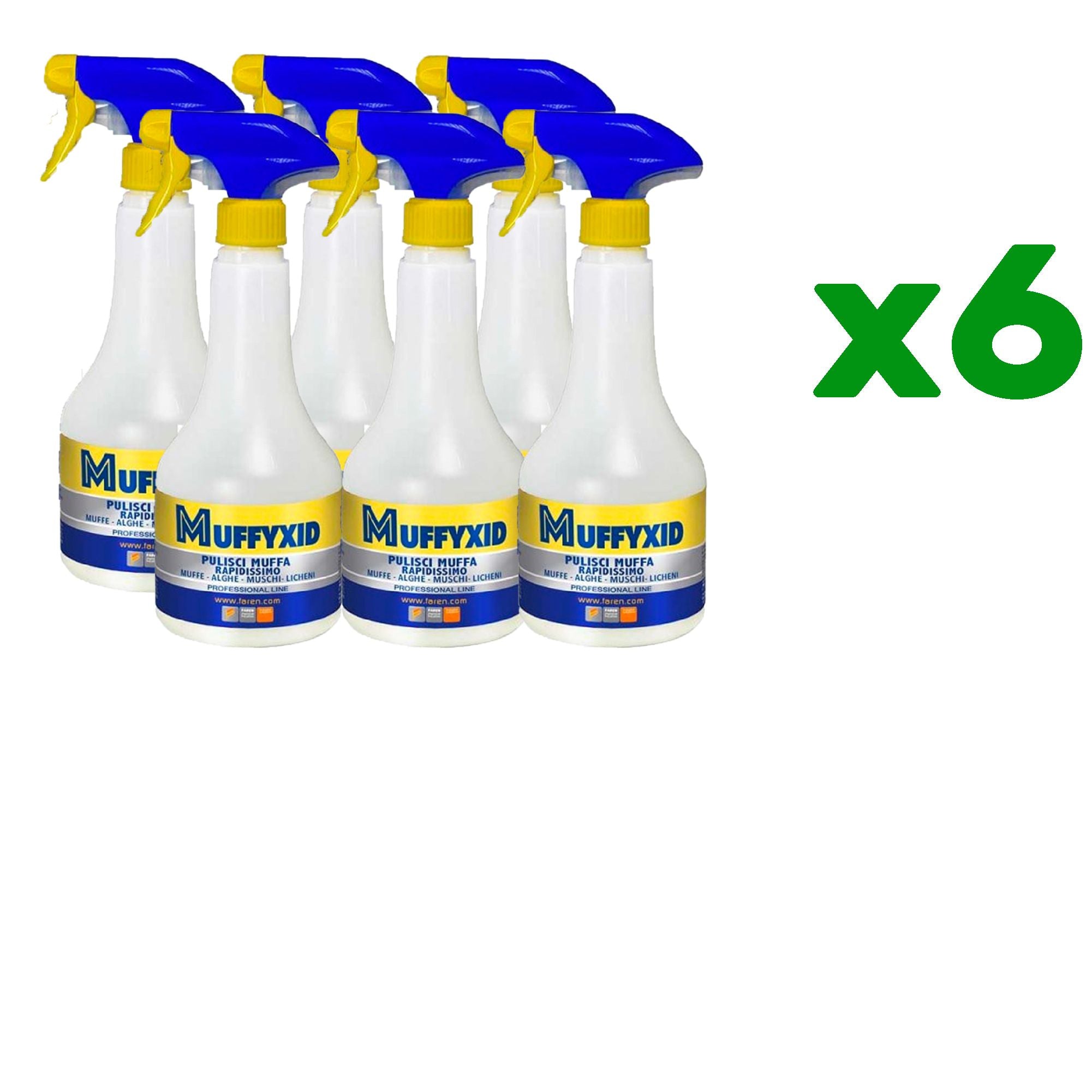 Muffyxid spray antimuffa 500ml x6