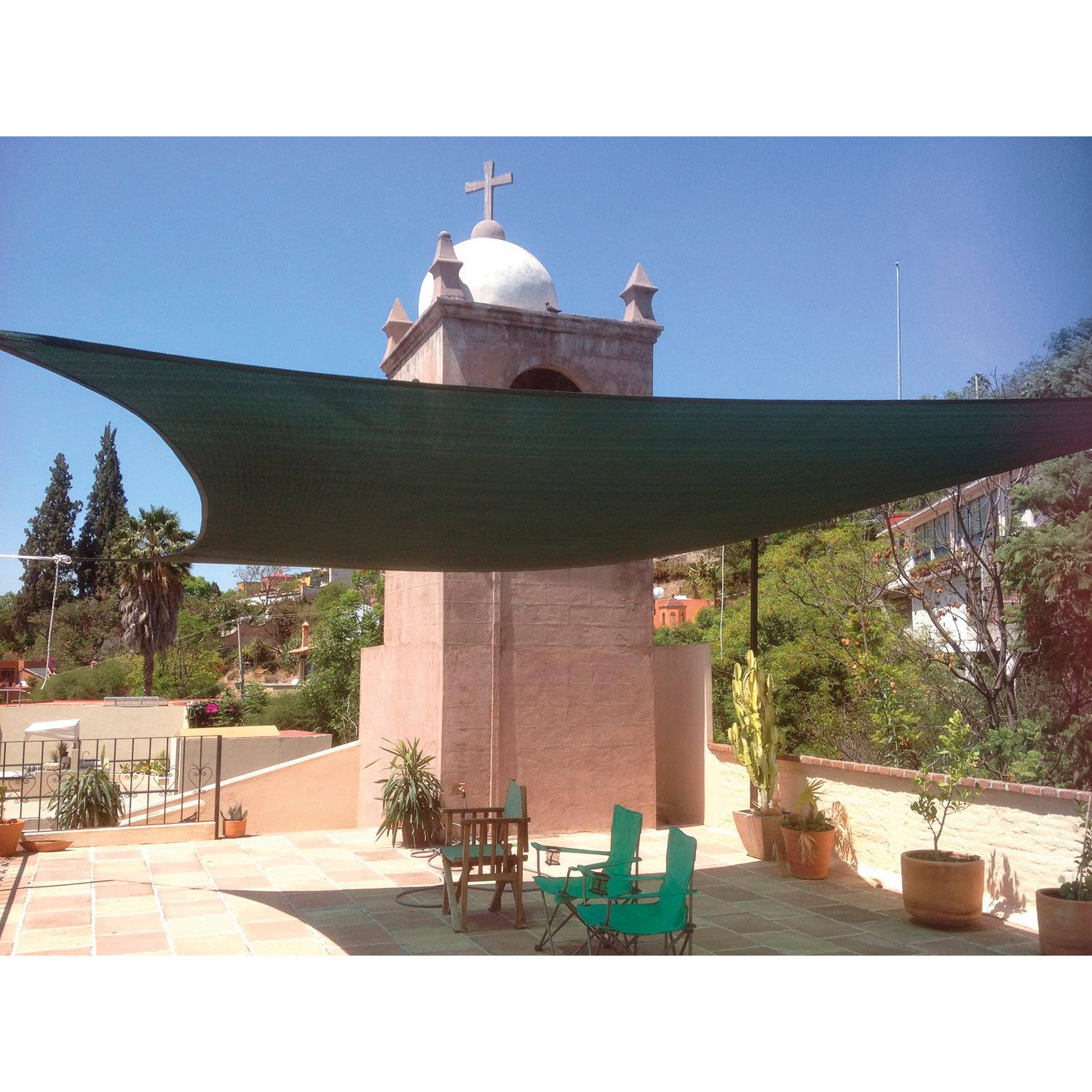 Tenda vela quadrata 3,6x3,6 mt