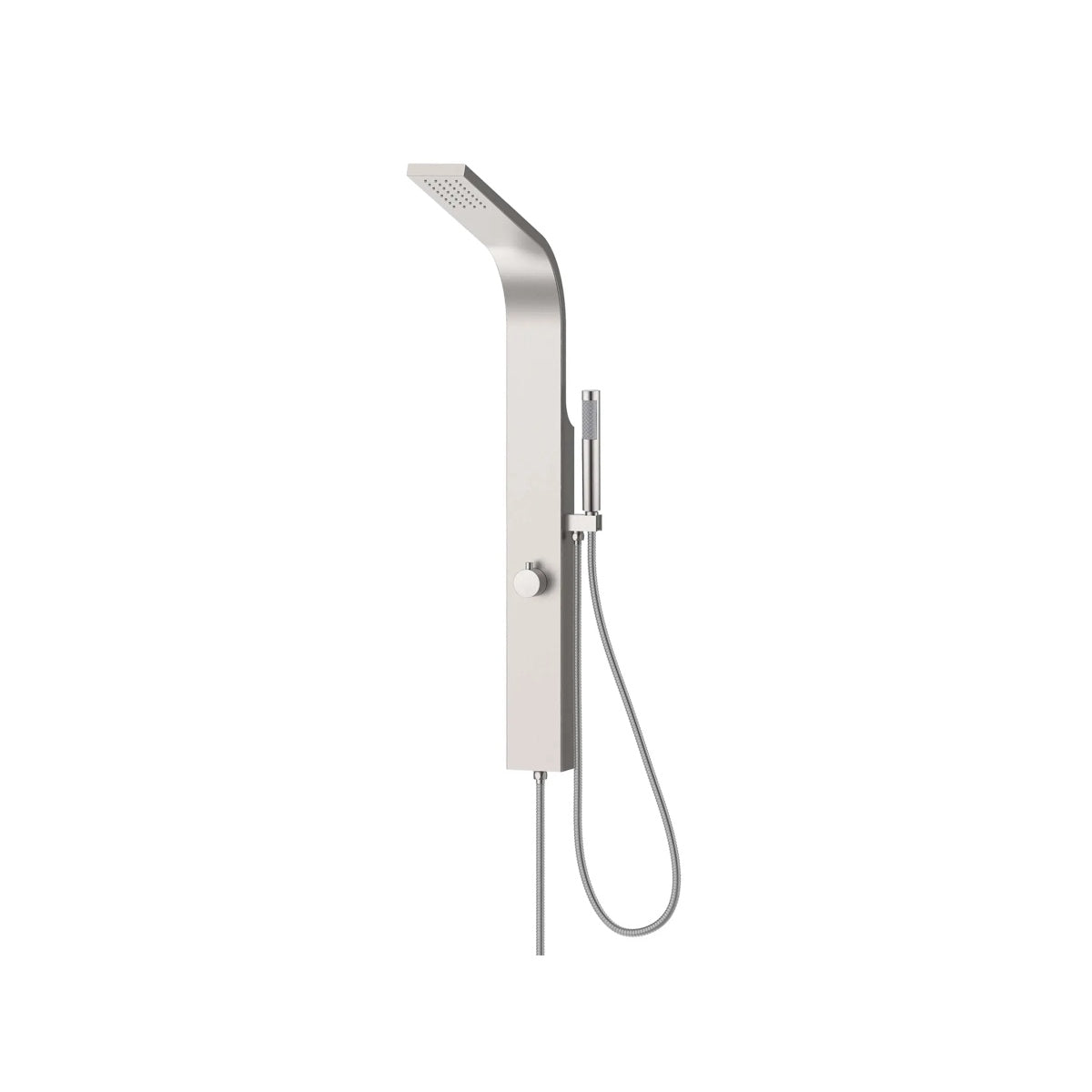 Pannello Doccia Iside in Acciaio Inox Spazzolato 1