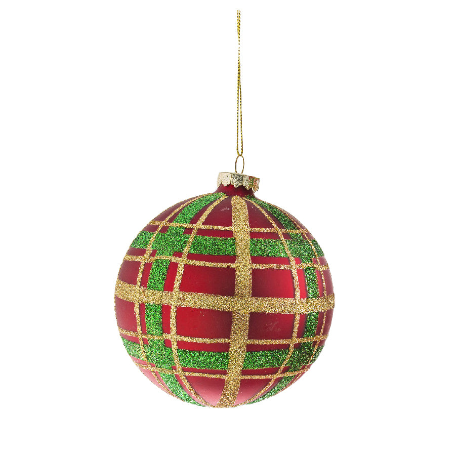 Sfera vetro scozzese 8 cm