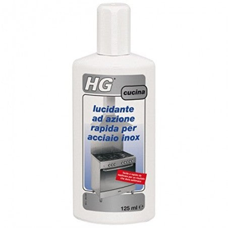 Lucidante ad azione rapida per acciaio INOX 125ml HG