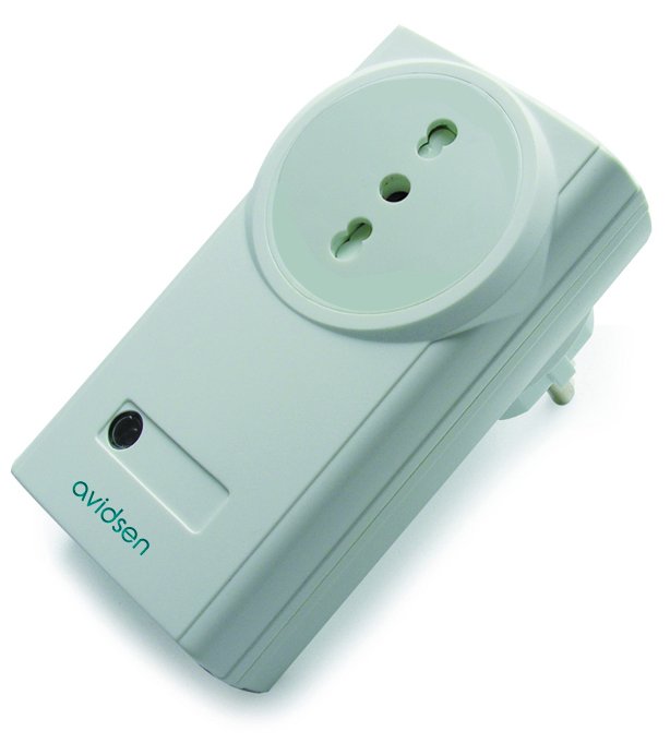 Avidsen 103101 Presa Telecomandata Supplementare, Bianco, S