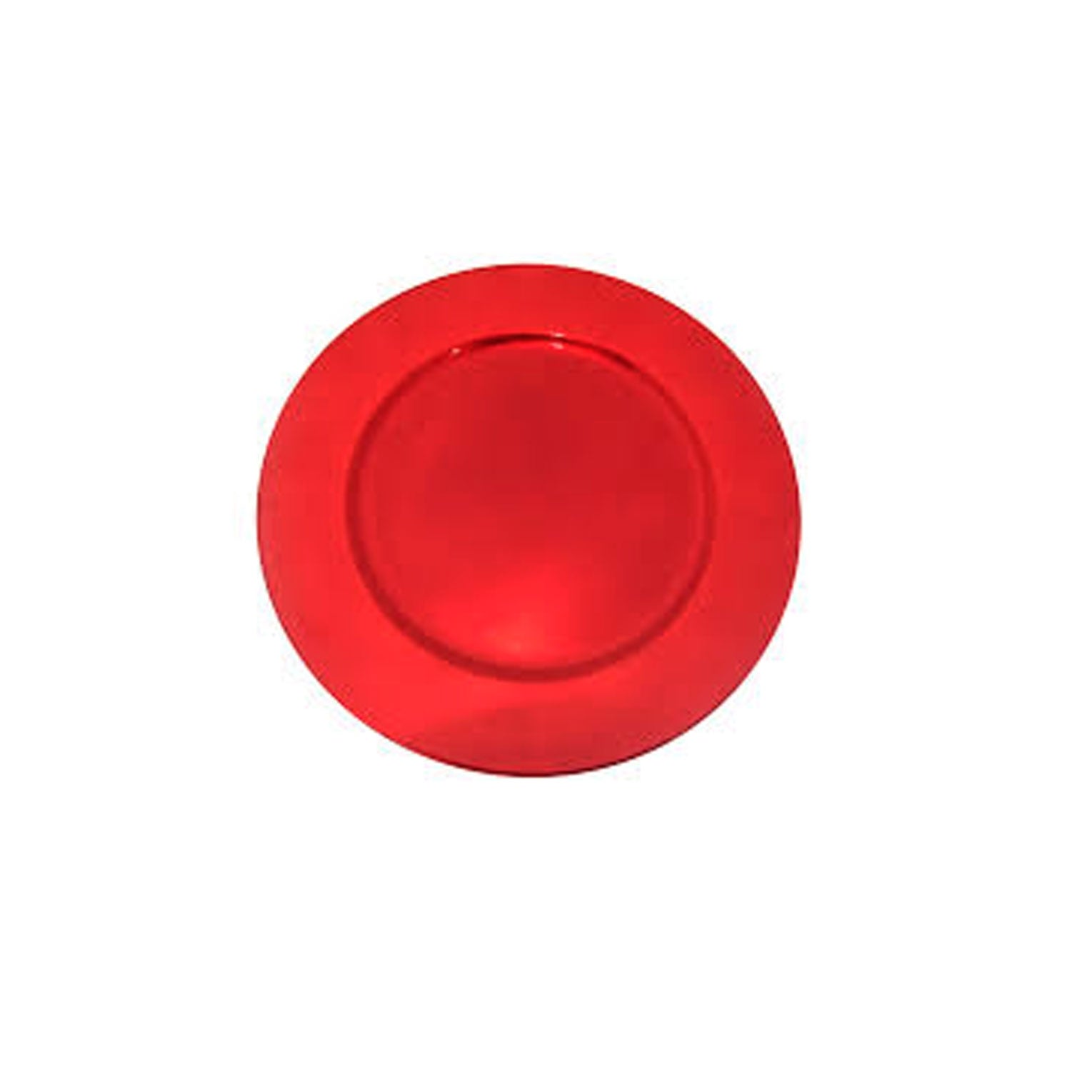 SOTTOPIATTO FOGLIA ORO CLASSICO ROSSO