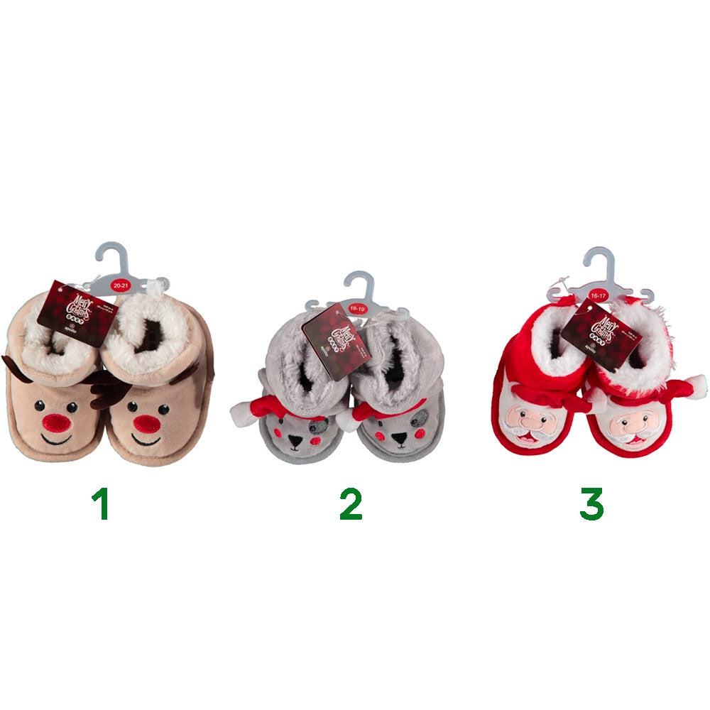 Scarpe X-mas natalizie per neonati