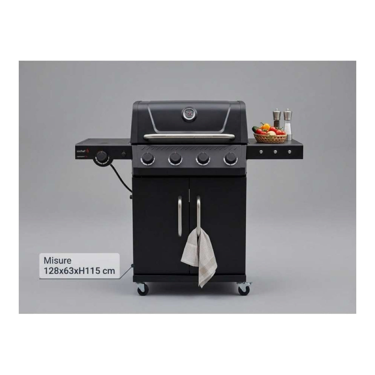 BARBECUE SUPERGUSTO 4 EVO 3