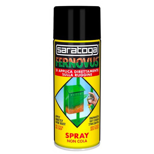 Saratoga Fernovus Spray 400 ml  nero brillante