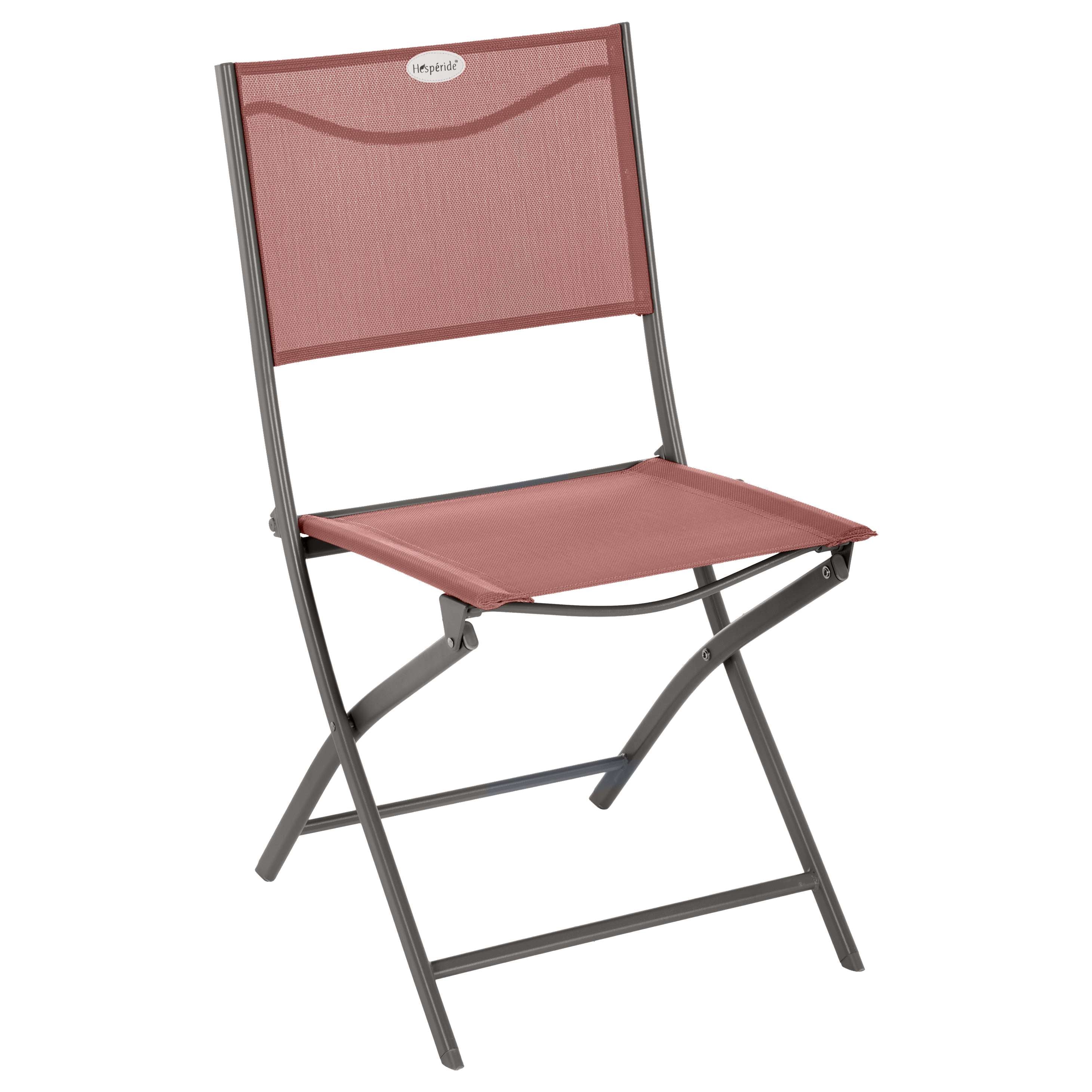 Sedia Modula terracotta/tortora