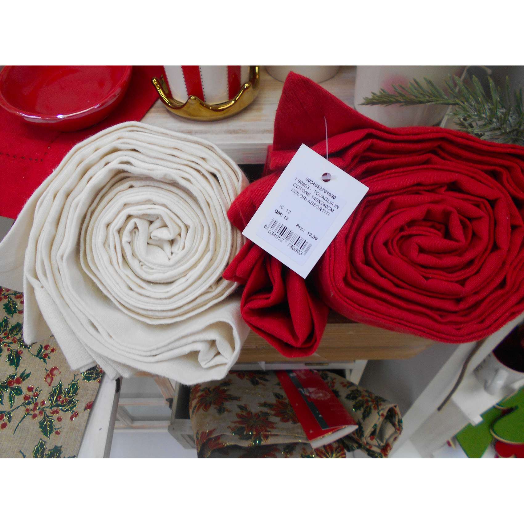 Tovaglia in cotone Mercury