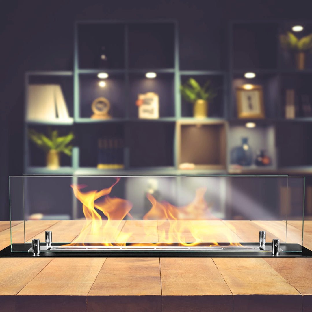 DIVINA FIRE Bruciatore a bioetanolo 65 con vetro