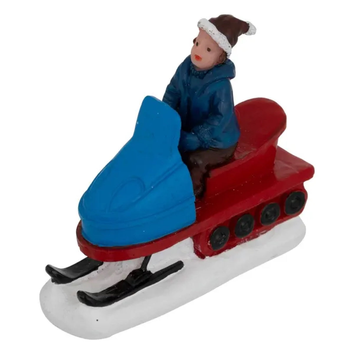 Set 6 Statuine Sport Invernali per Villaggio Natalizio 4