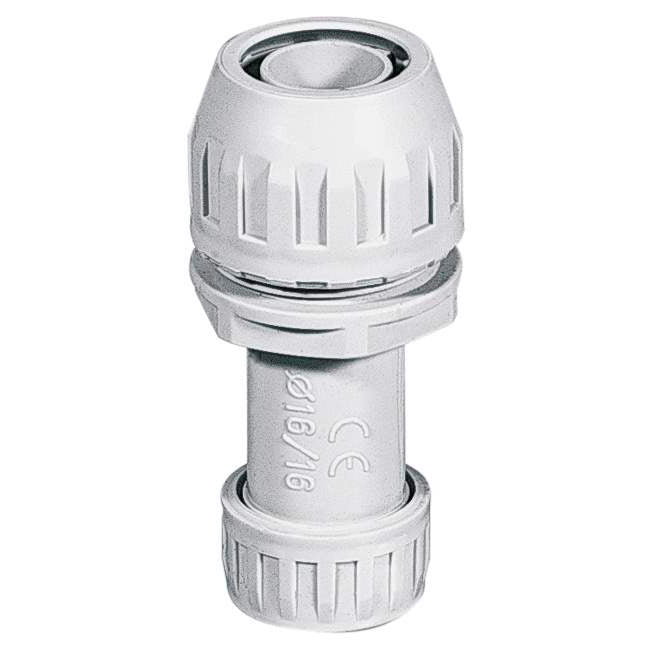 Raccordo stagno tubo/guaina spiralata 20mm