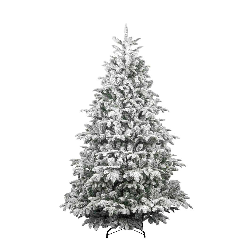 Albero natalizio Dino Floccato 210 cm