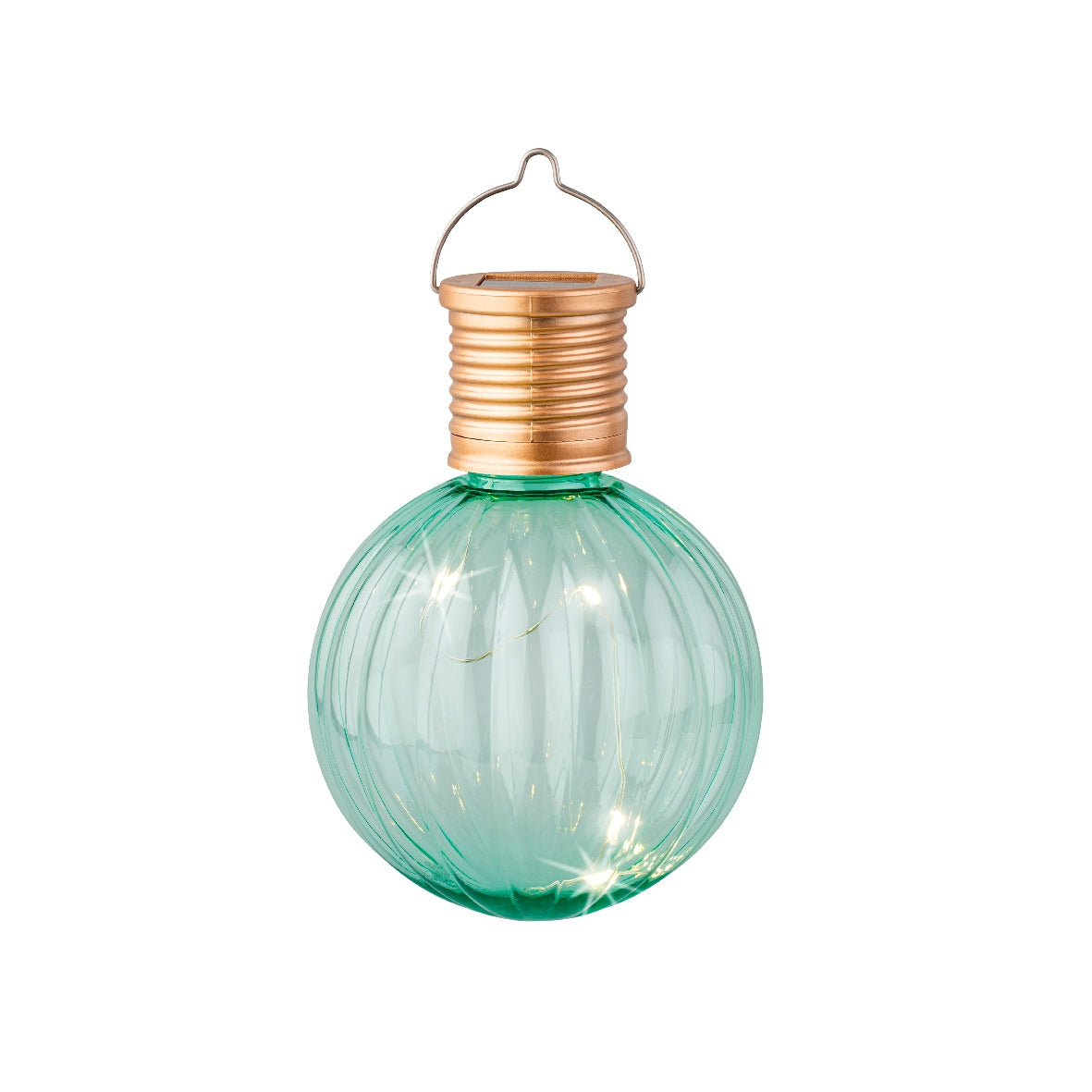 Lanterna lampadina solare blu