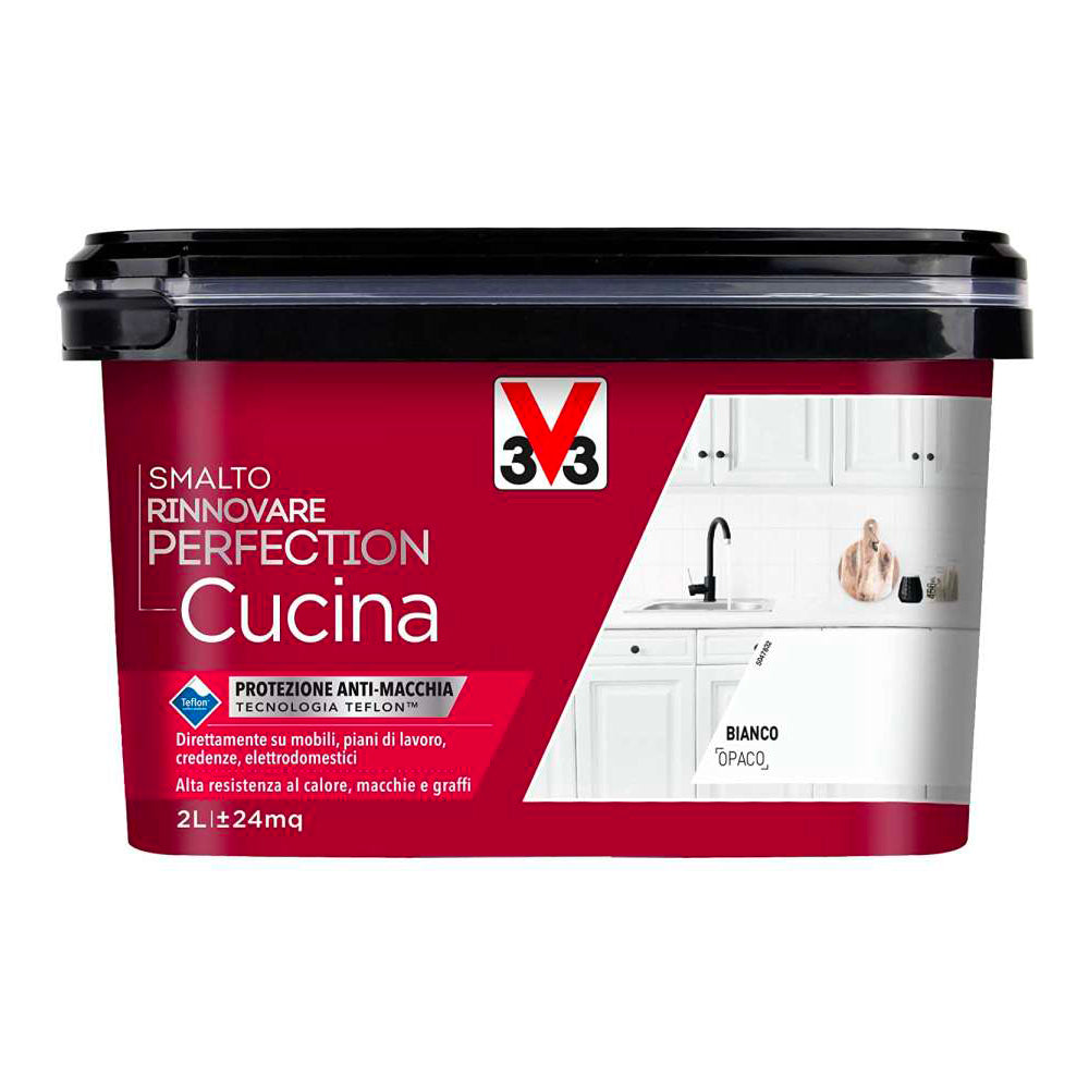 Rinnovatore Perfection cucine V33 0,75L Bianco opaco