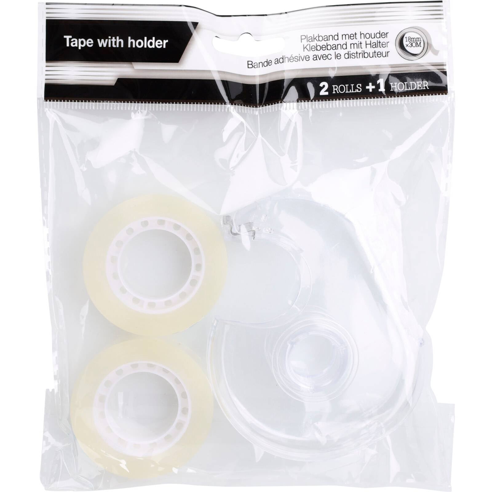 2 nastri adesivi con dispenser