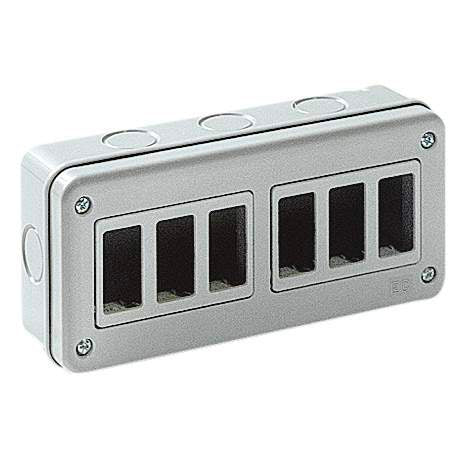 Contenitore da parete IP40 6 posti