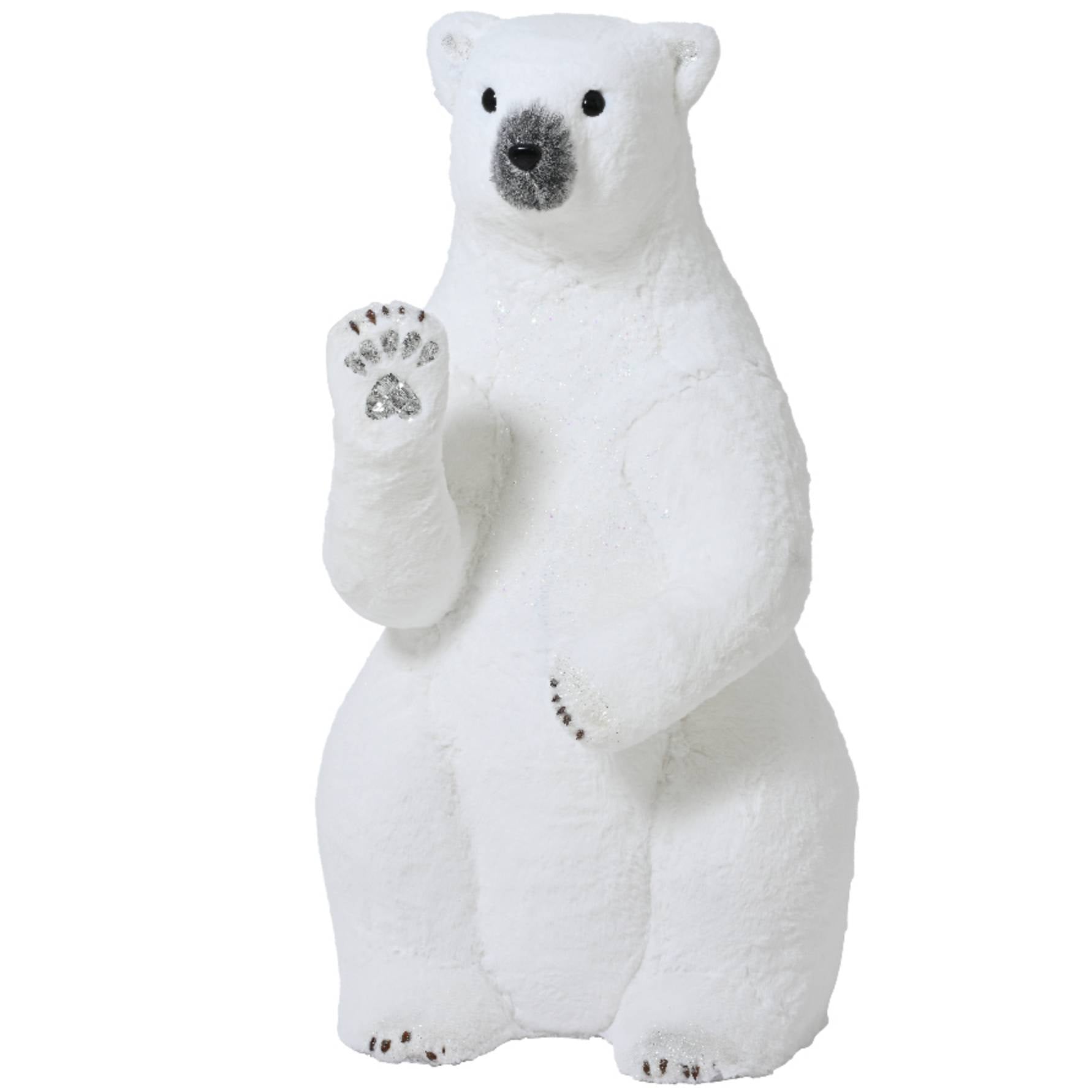 Orso polare natalizio bianco