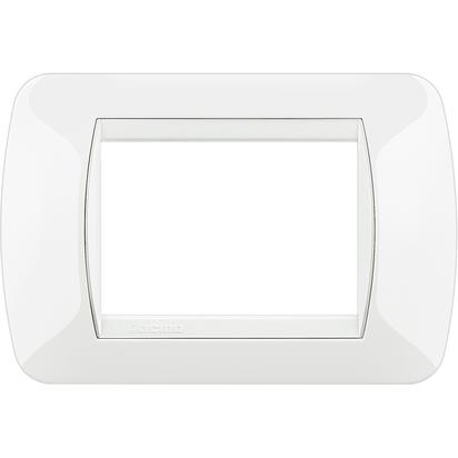 Bticino Living International placca 3P bianca