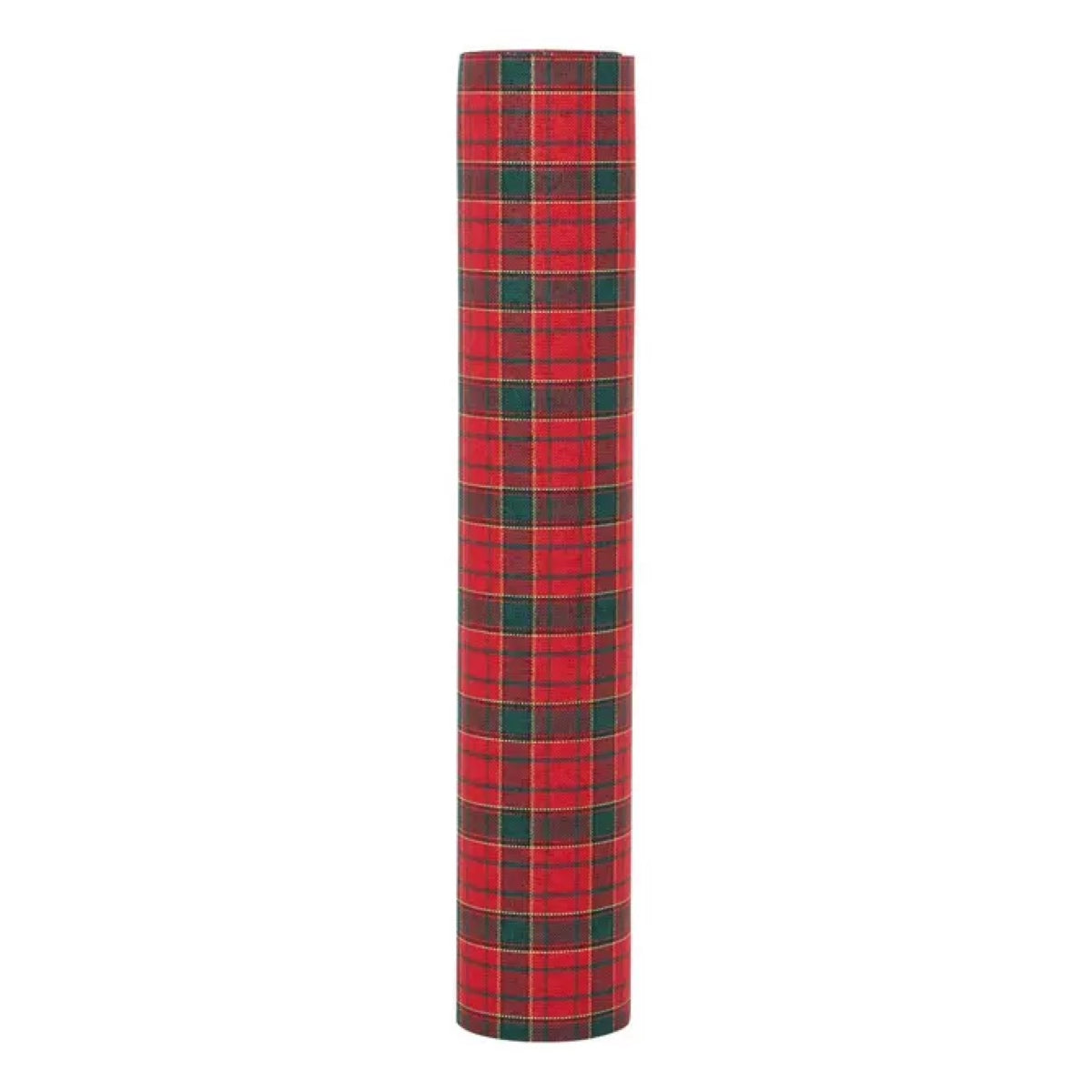 Rotolo Tessuto Tartan Rosso 28x300 cm 2