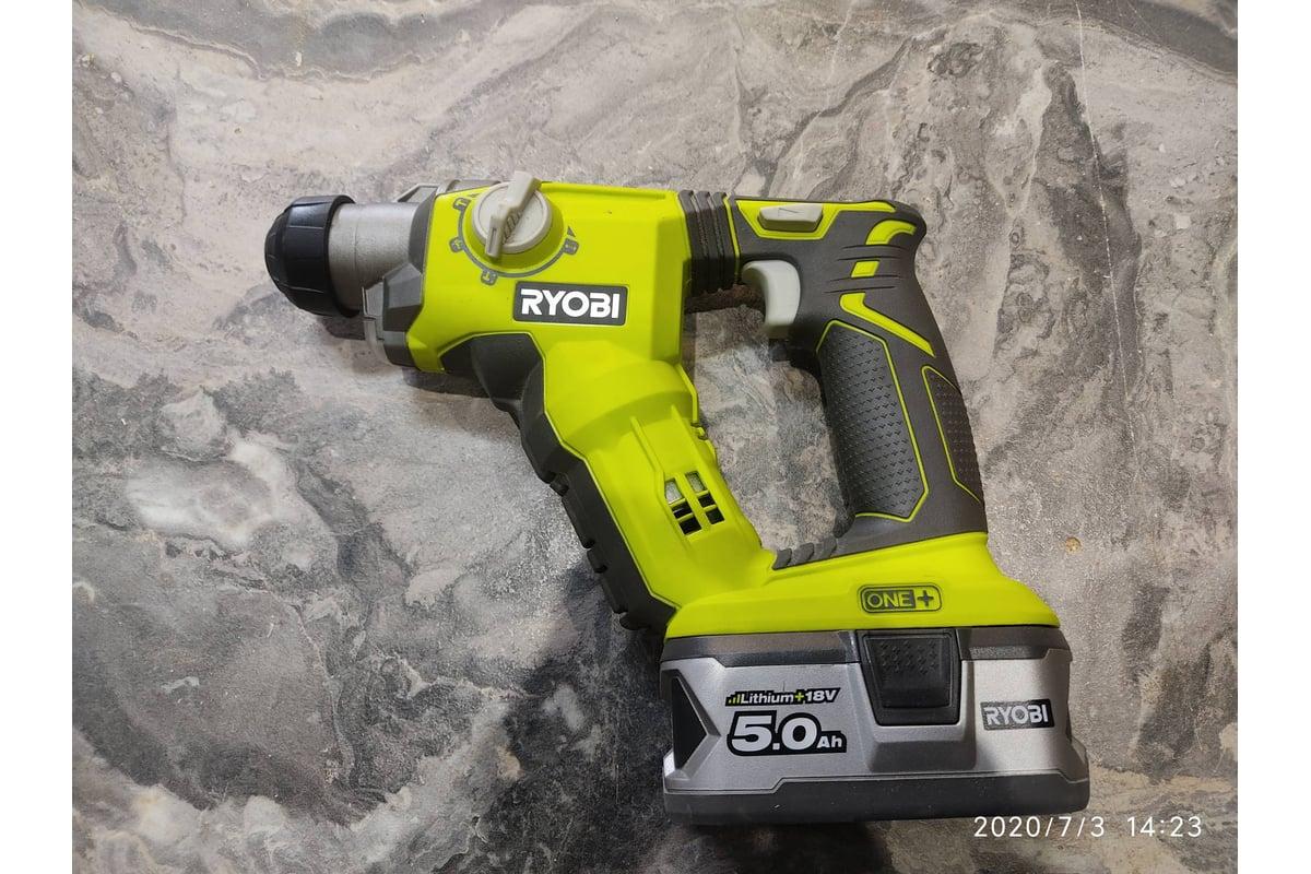 Tassellatore SDS+ Ryobi 18V ONE+ Kit Batteria 2,5Ah 3