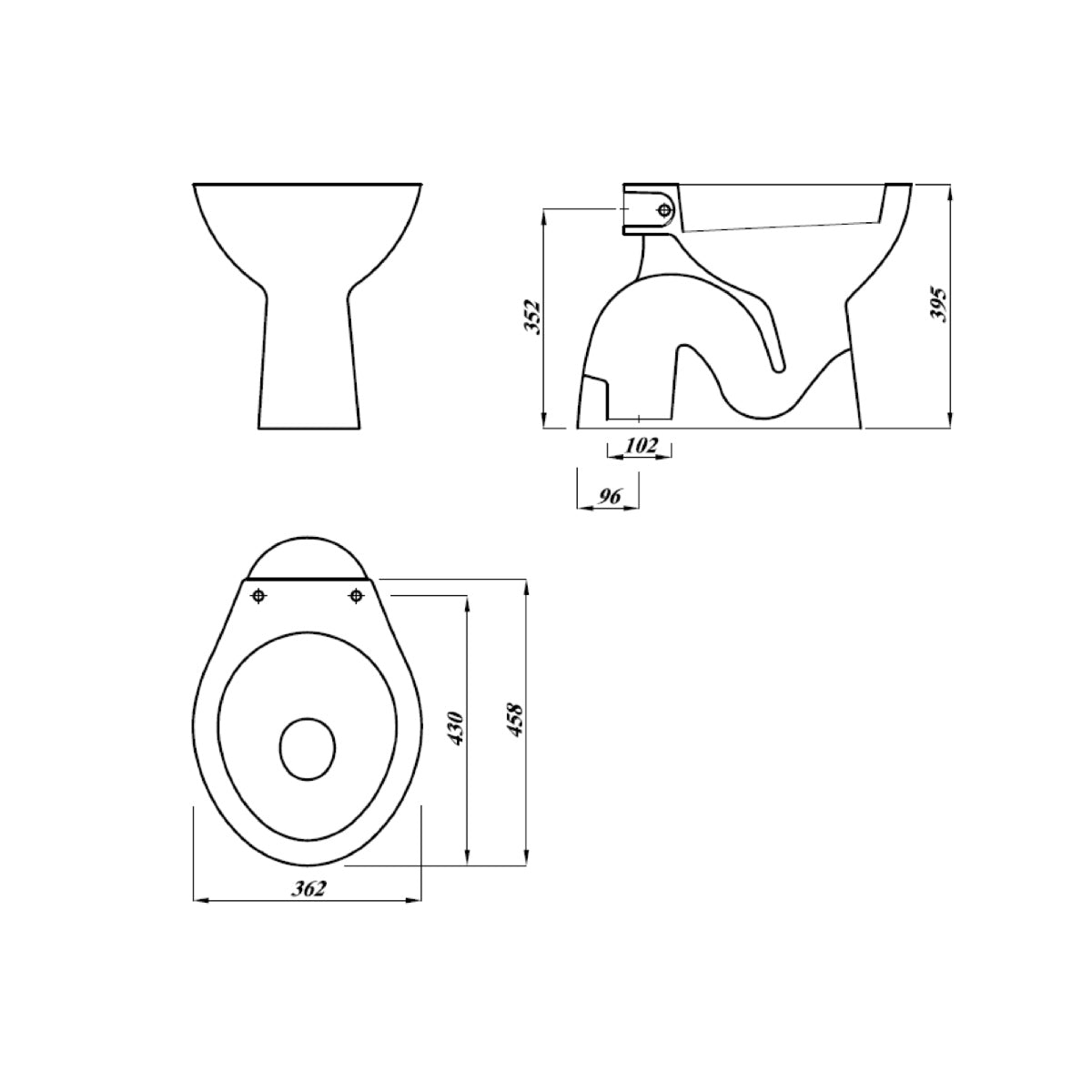 Vaso a terra serie Capri
