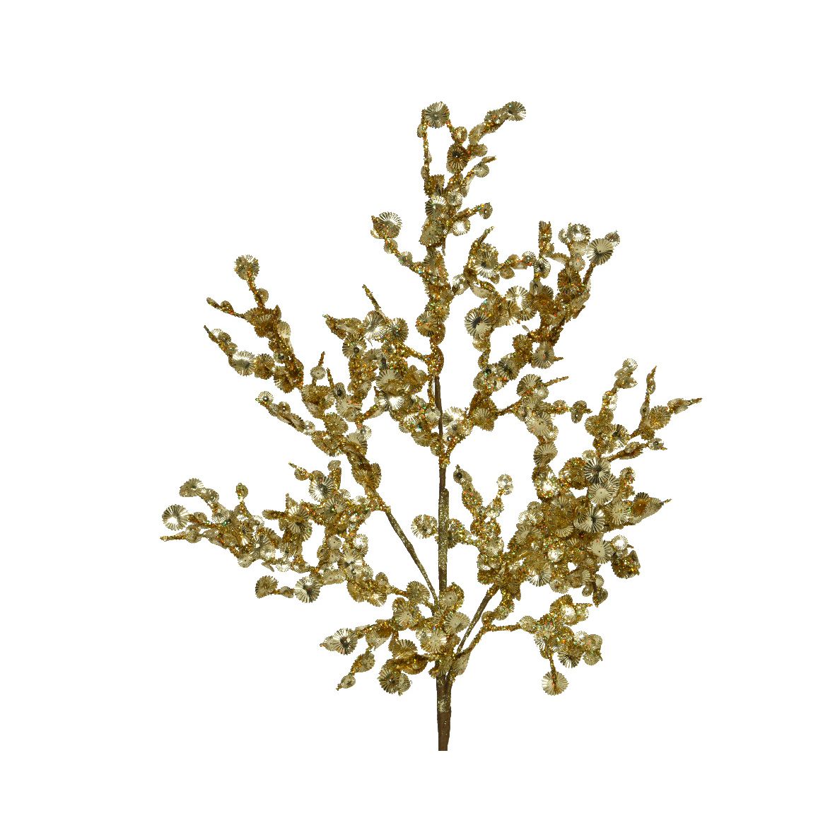 Ramo con paillettes oro Kaemingk