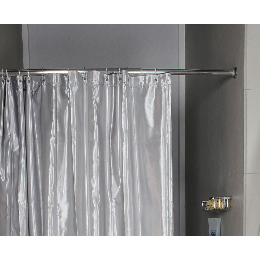 Tubo reggitenda in alluminio estensibile 80>135 cm cromo