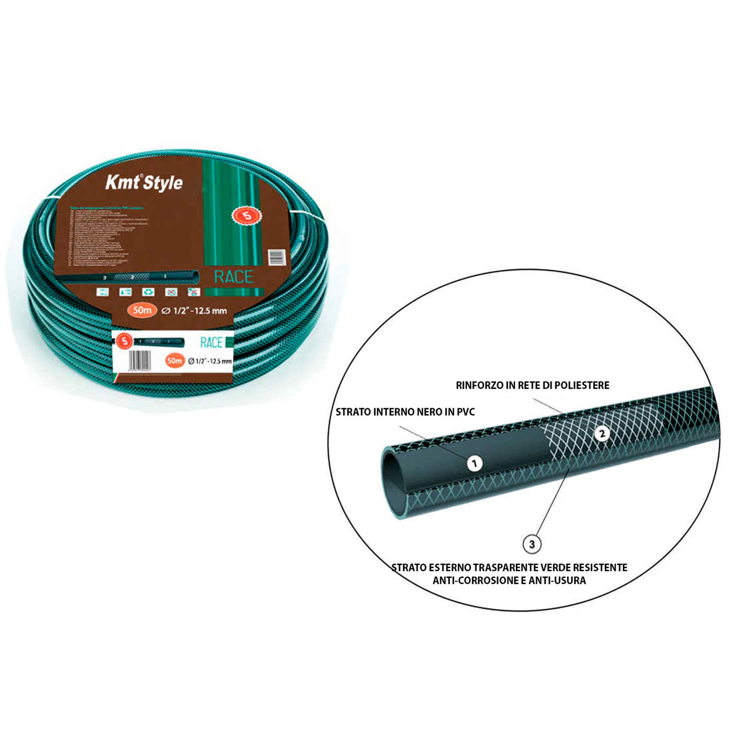 Tubo irrigazione da giardino Race